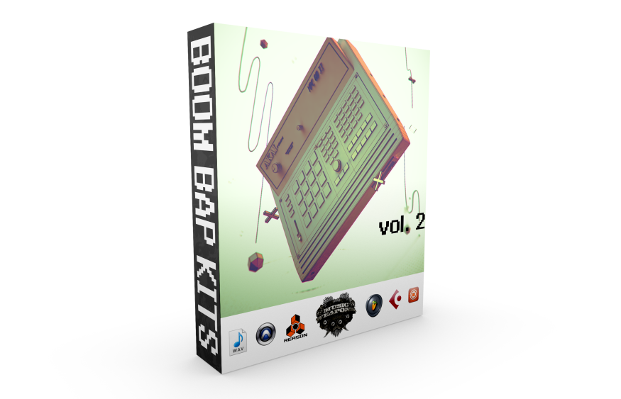 Boom-Bap Drum Kits Vol.2 WAV Pack - Music Weapons